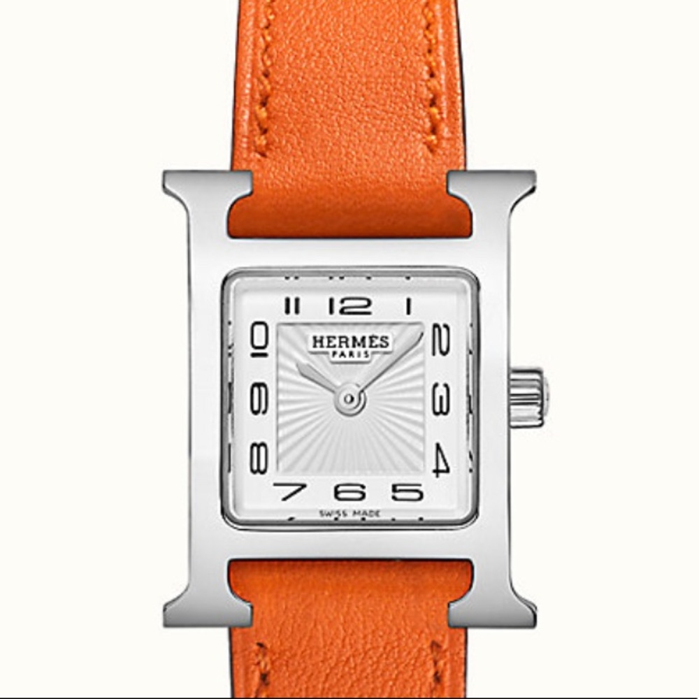 Hermes Heure H Watch, mini model - additional color bands available
